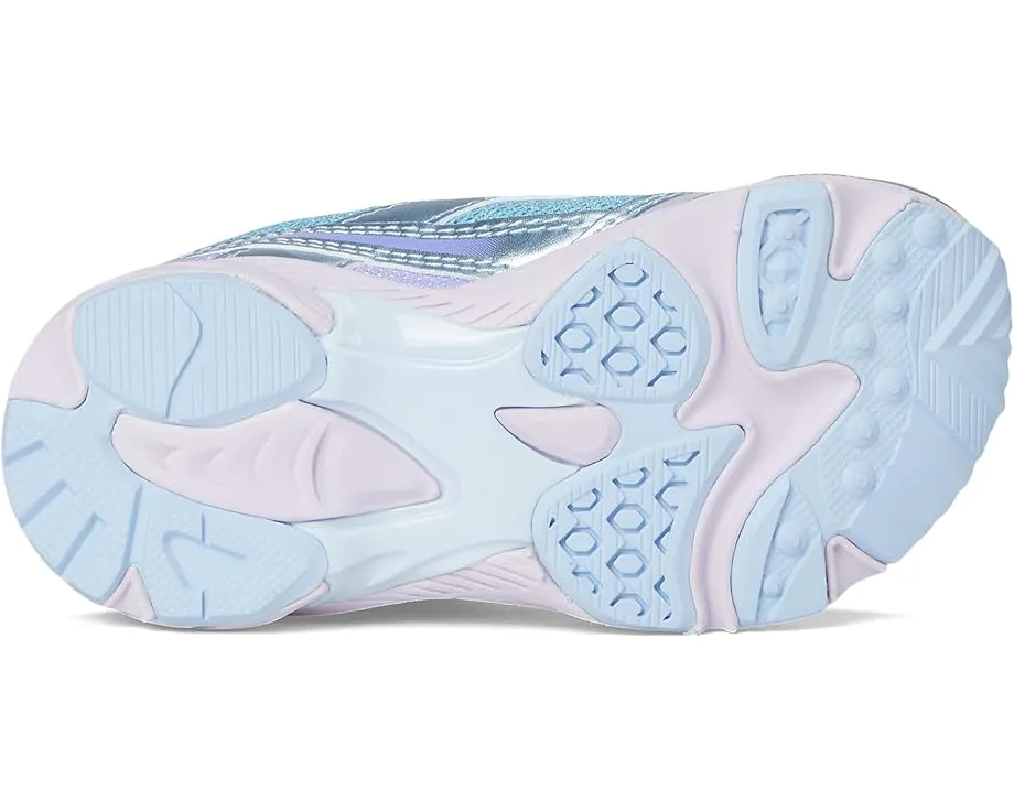 Детские кроссовки Tsukihoshi Glitz для девочек на липучке с сеткой