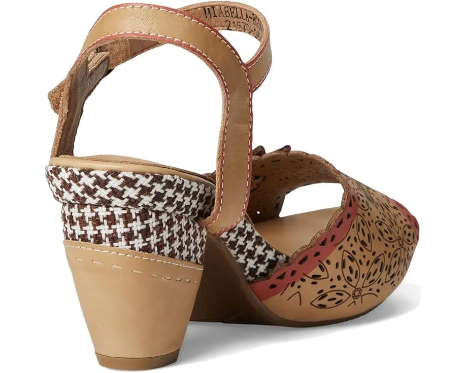 L'Artiste by Spring Step Сандалии Miabella с открытым мыском и квадратным каблуком