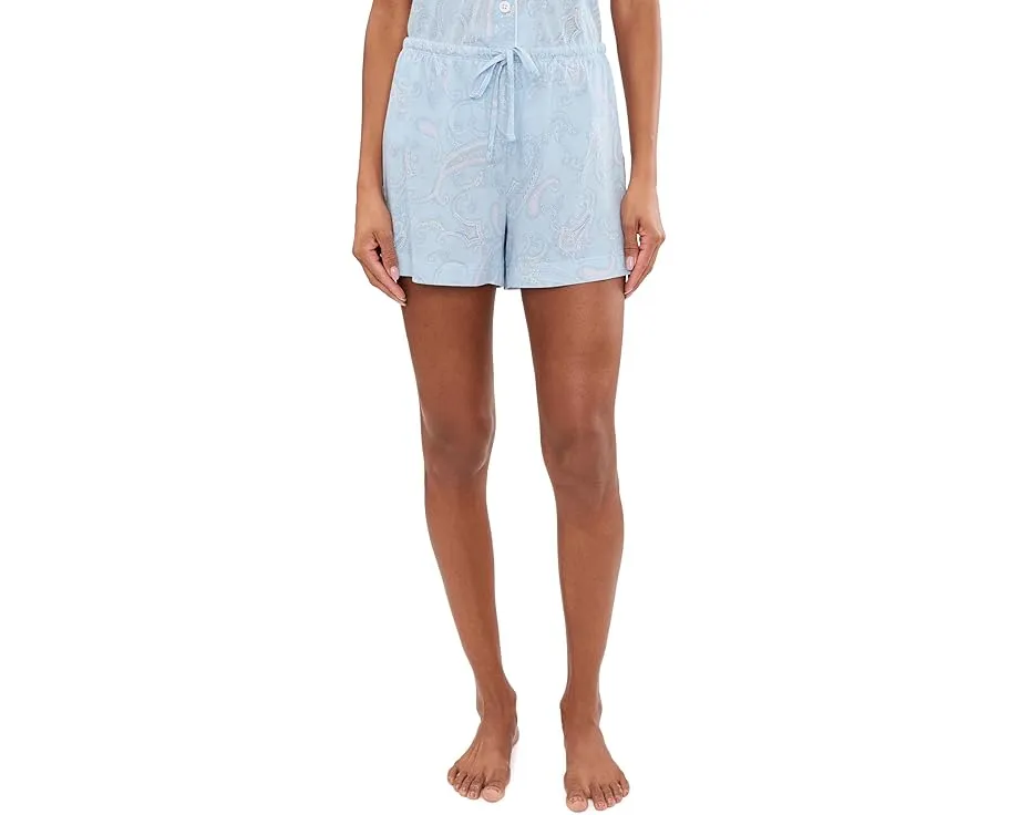 Пижамный комплект Lauren Ralph Lauren с шортами-боксерами из джерси