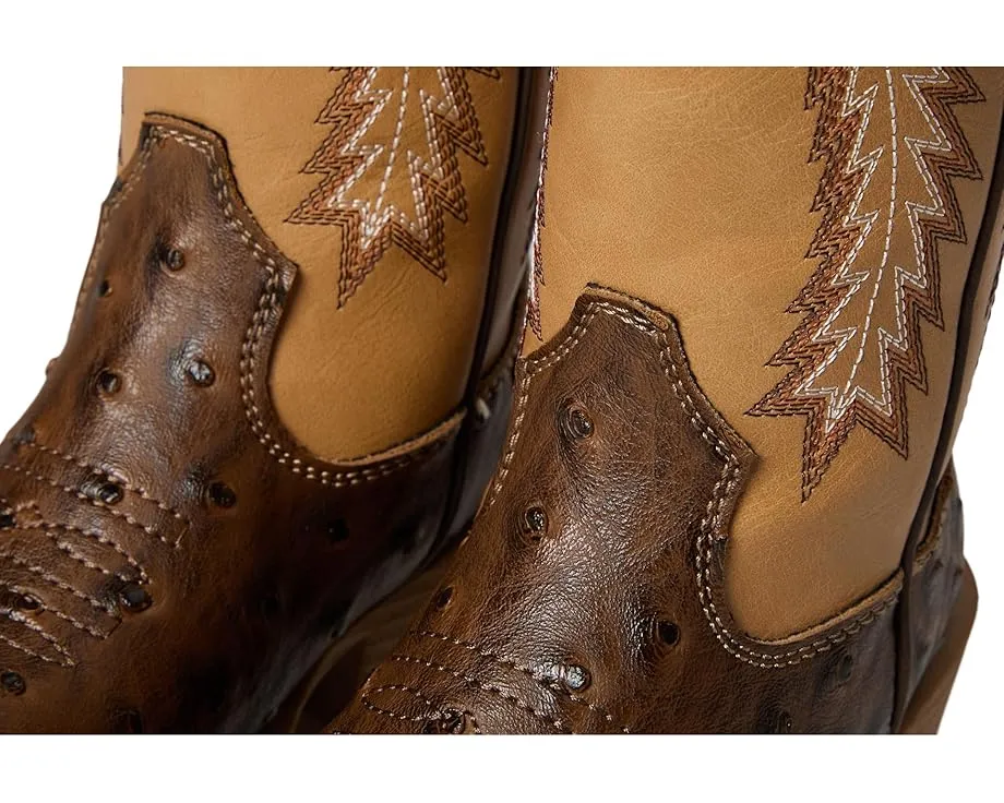 Ковбойские сапоги Walker Bumps с квадратным носком и стежками на голенище