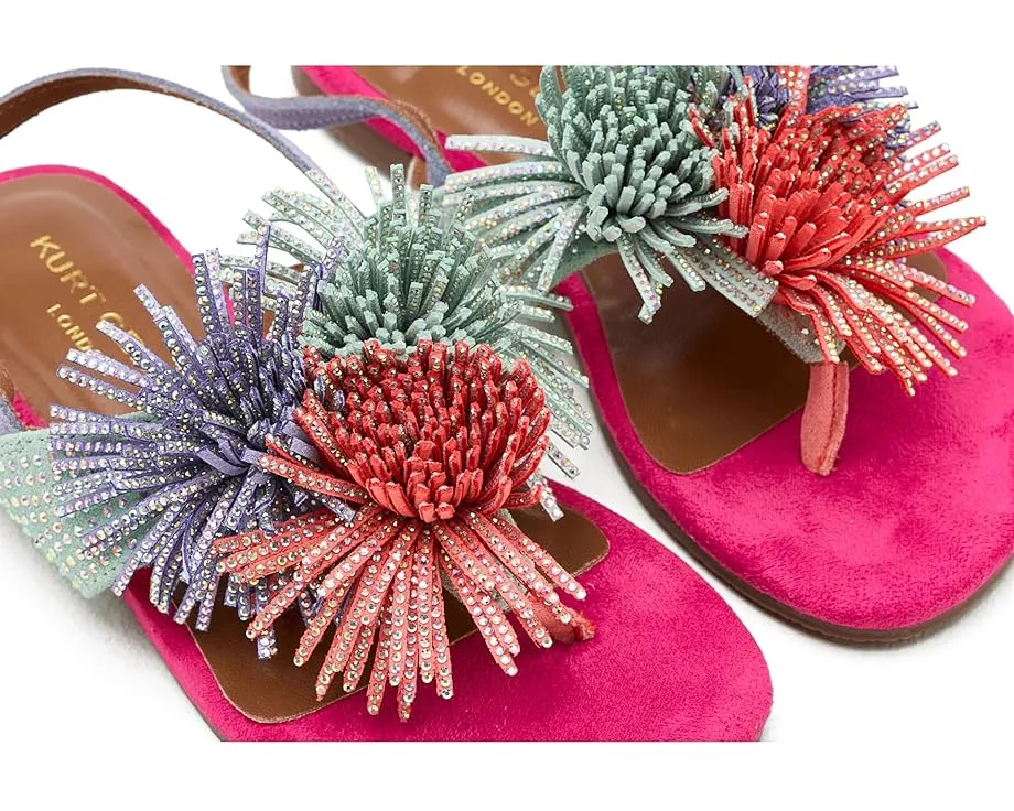 Kurt Geiger London Детские сандалии Mini Fringe с бахромой и пряжкой