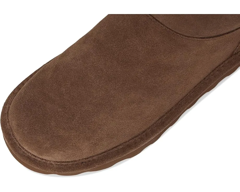 Зимние угги Bearpaw Jenni из замши с меховой отделкой и декоративной пряжкой