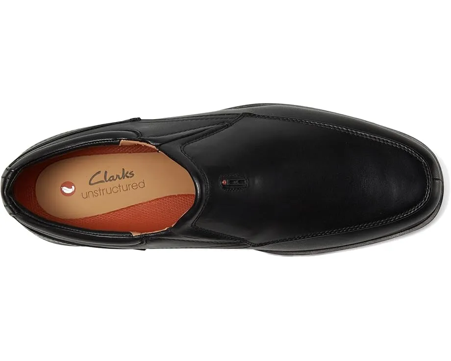 Clarks Un Kendric Go с верхом из премиальной кожи и вентилируемой подошвой