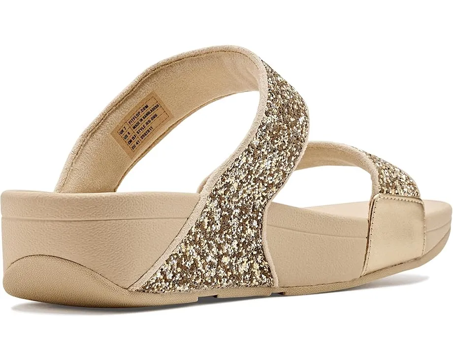 FitFlop слайды Lulu Multi-Tonal Glitter с микроволокном и амортизацией