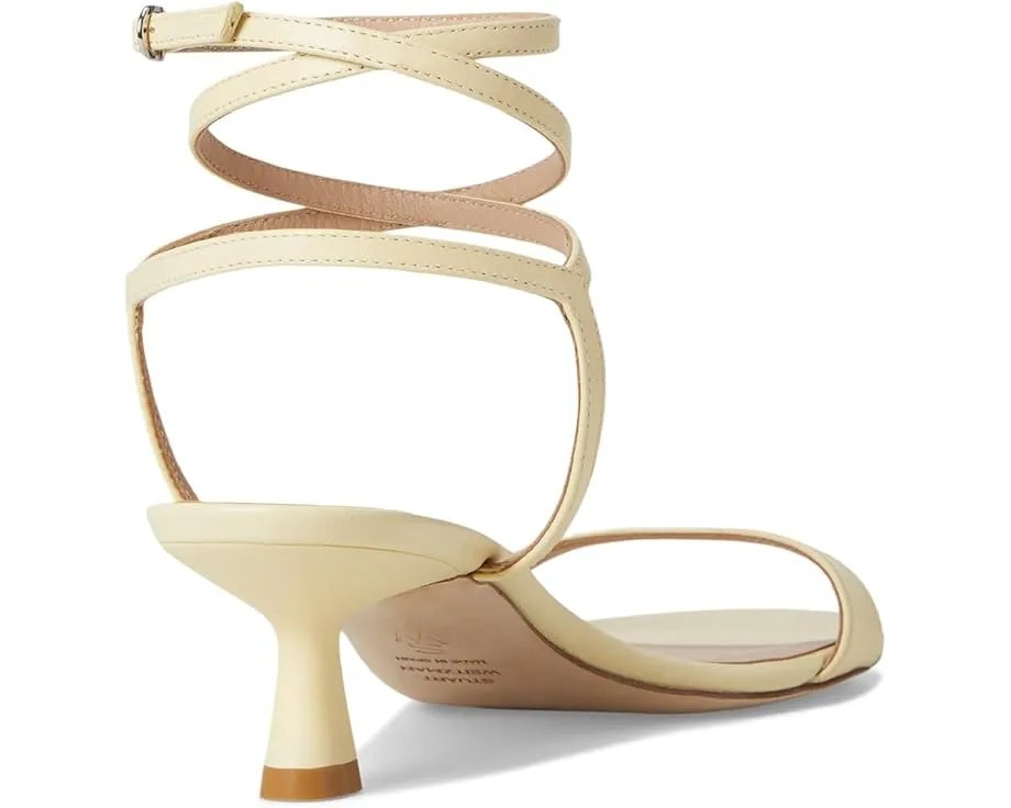Туфли Stuart Weitzman Nudist Wrap 50 на шпильке с обертывающим ремешком