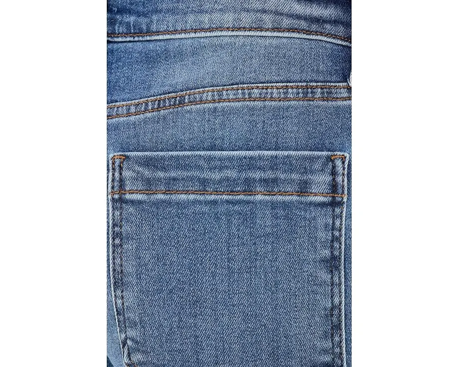 Джинсы Avery с высокой посадкой прямым кроем и передними кокетками от KUT from the Kloth
