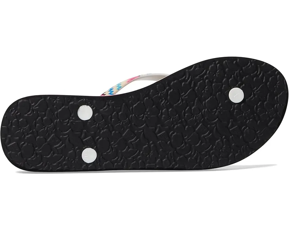 Сандалии Roxy Portofino III с цветочным принтом и мягким верхом