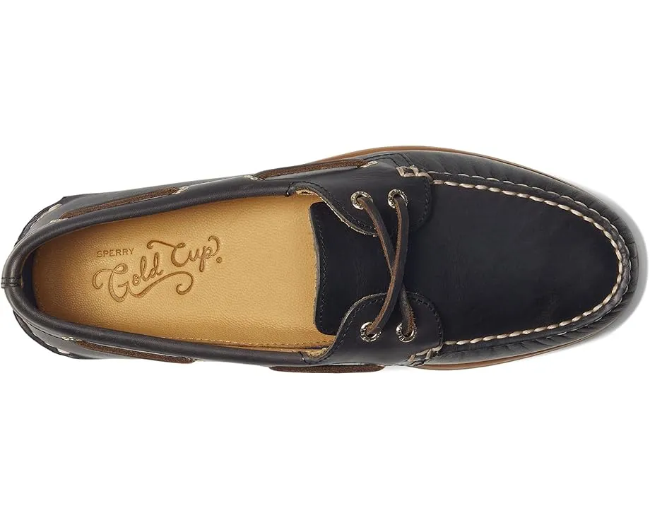 Ботинки Sperry Gold AO 2 Eye из цельной кожи с каблуком и стелькой Ortholite