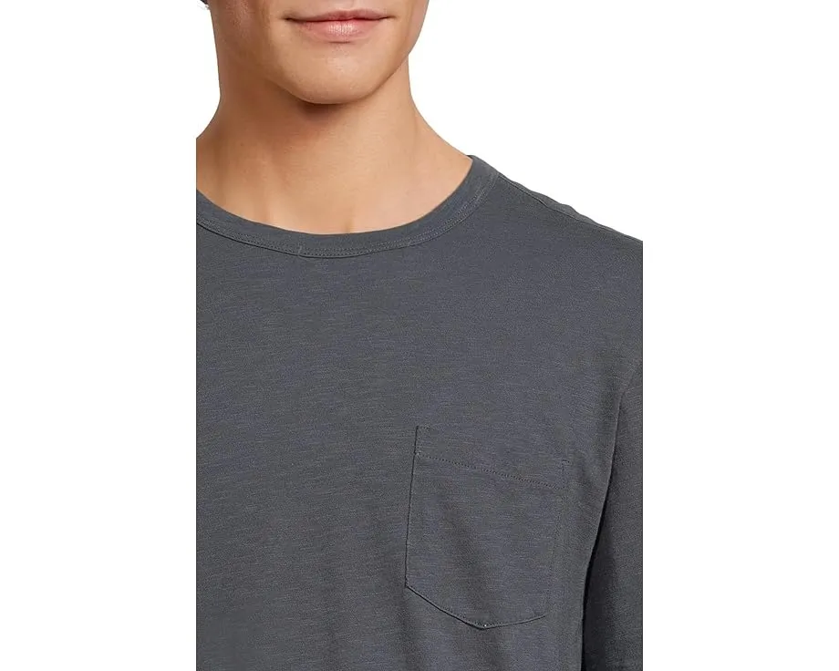 Футболка Faherty Sunwashed Pocket Tee из органического хлопка