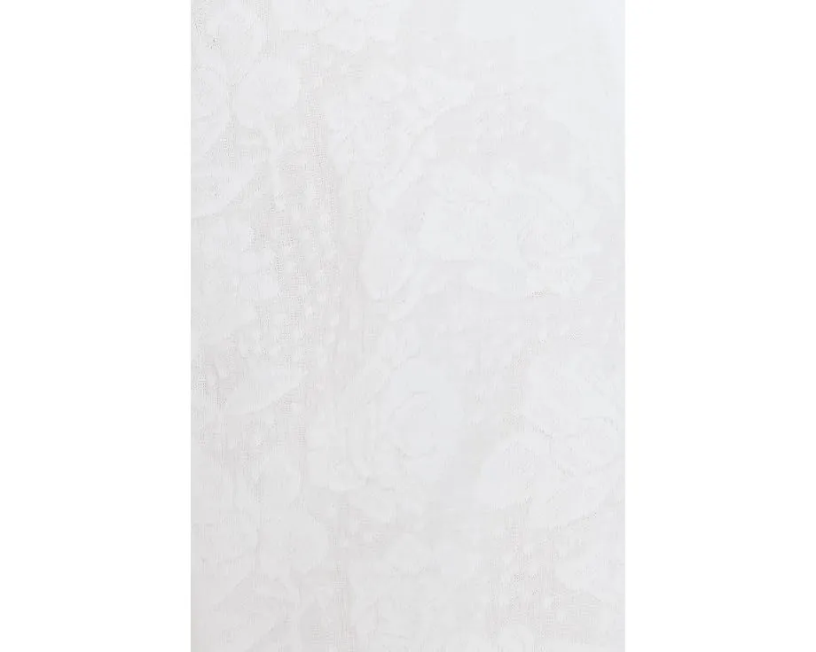 Топ NIC+ZOE NZT Lace Knit с разрезом и кружевной вязкой