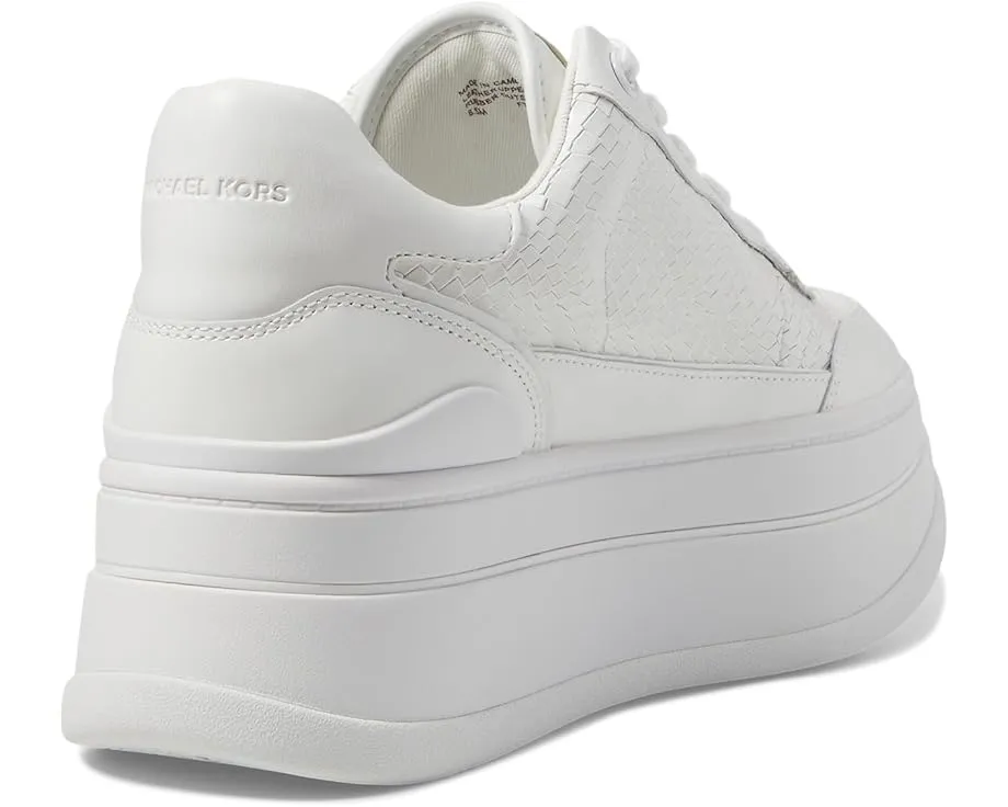 Кроссовки MICHAEL Michael Kors Hayes на шнуровке с массивной подошвой и тиснением под змею