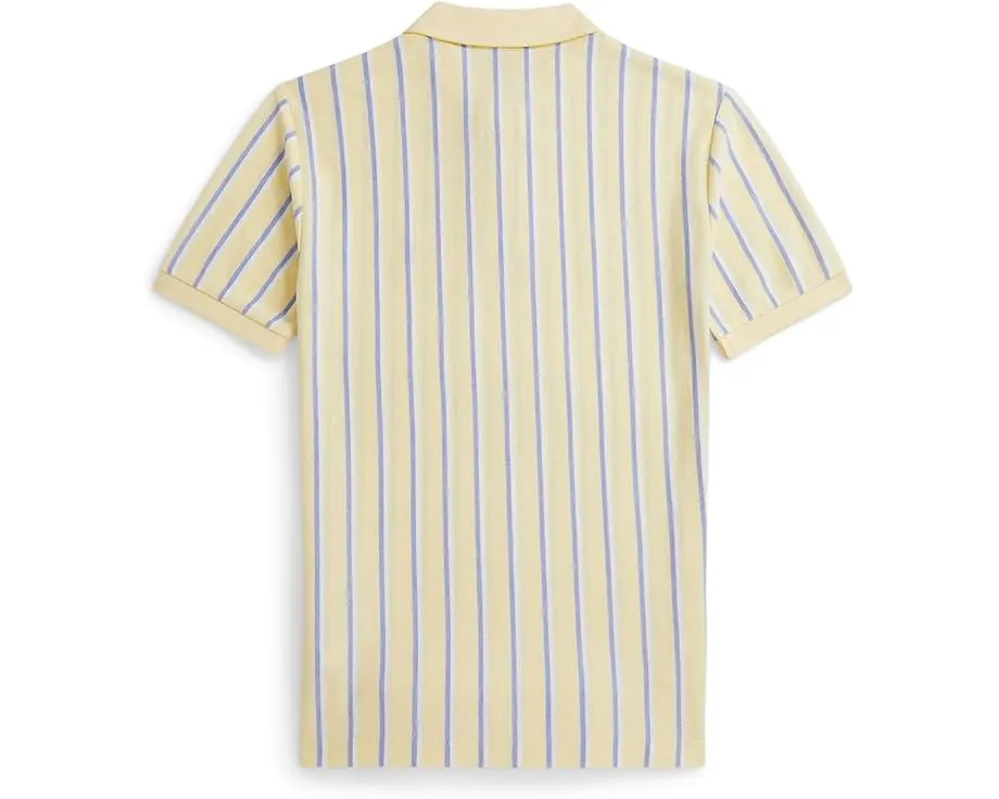 Поло Polo Ralph Lauren из оксфордской сетки в полоску для детей старшего возраста