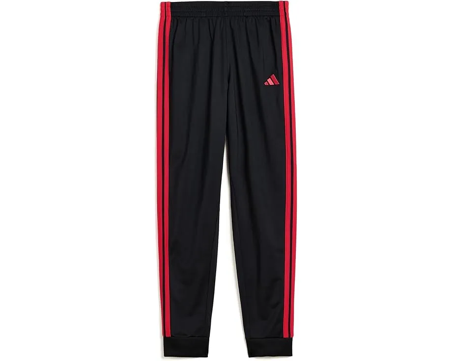 Adidas детские спортивные штаны 3-Stripe Tricot для больших детей в черном и синем цветах
