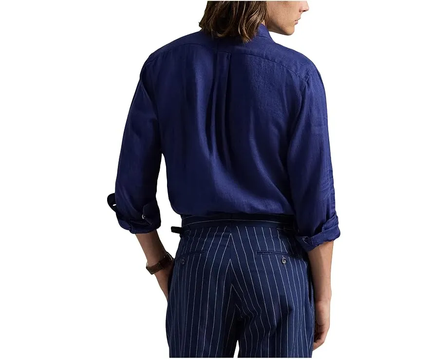 Льняная рубашка Polo Ralph Lauren Classic Fit