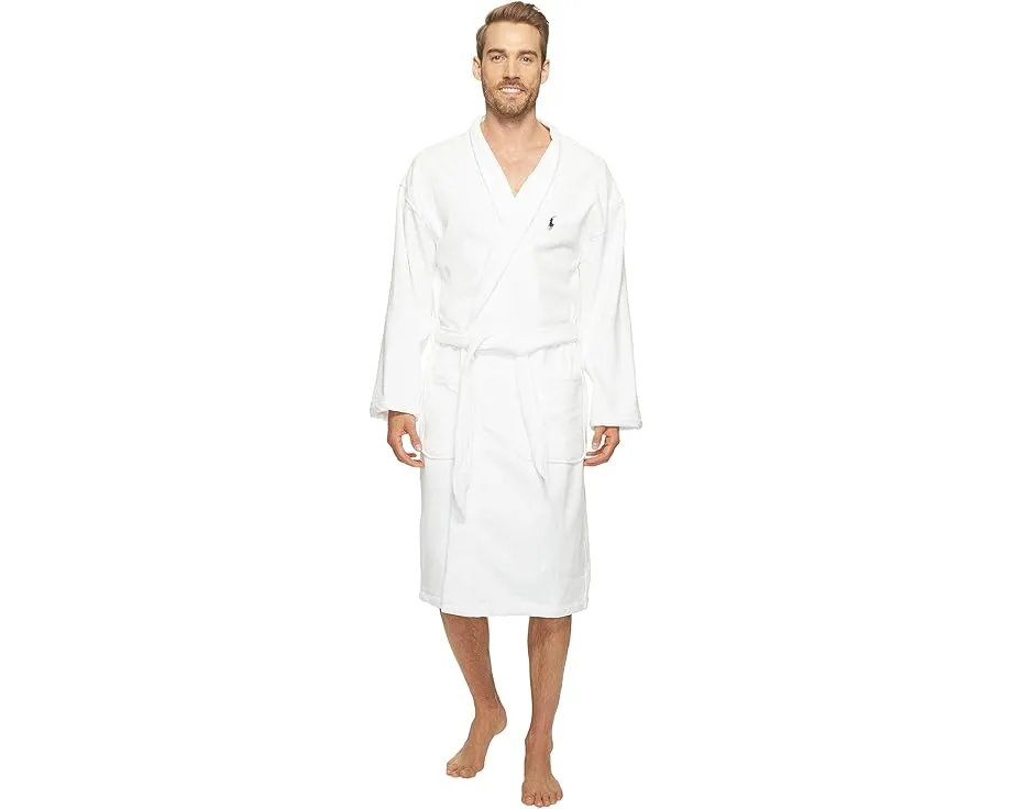 Халат из махровой ткани Terry Shawl Robe от Polo Ralph Lauren с воротником-шалью