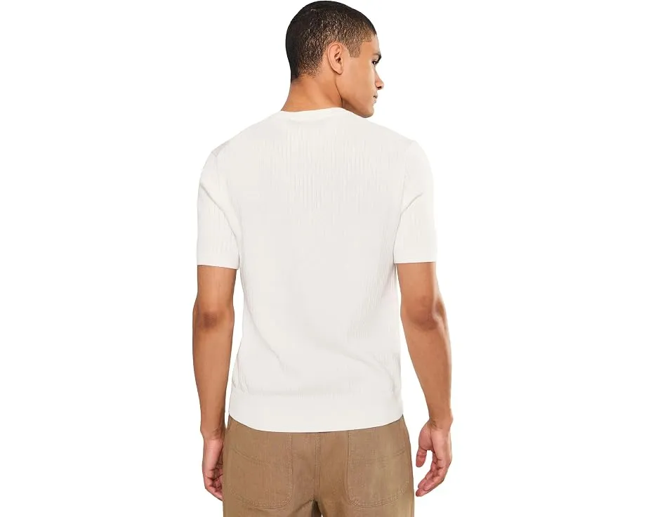 Короткий трикотажный хлопковый свитер Rib Knit Cotton от Polo Ralph Lauren