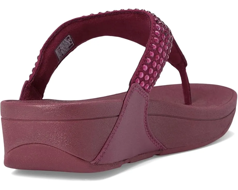 Сандалии FitFlop Lulu Maxi-Crystal с кристаллами и анатомической стелькой