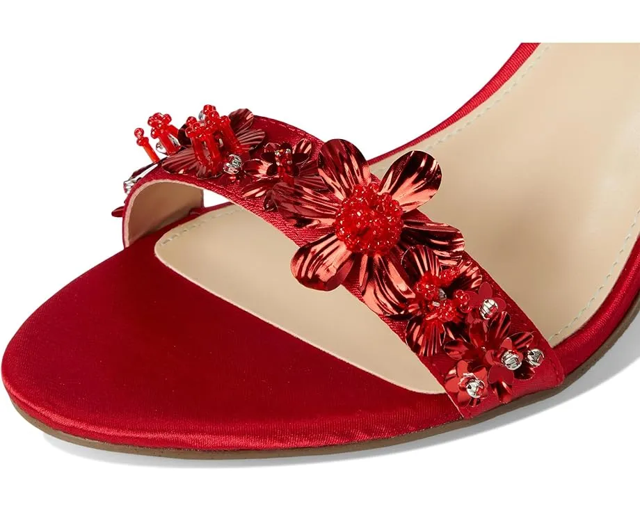 Босоножки на устойчивом каблуке Blue by Betsey Johnson Drue с ремешком и открытым носком