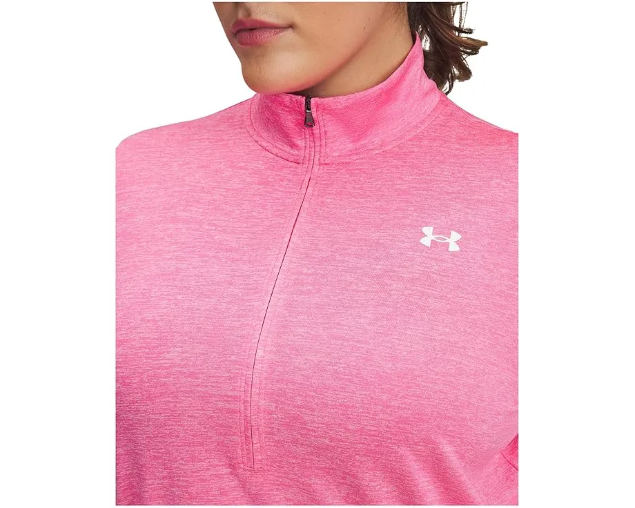Under Armour Plus Size Tech 1/4 Zip Twist худи на молнии с длинными рукавами