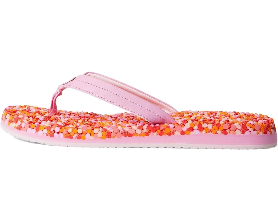 Сланцы Sanuk Bubblecush с быстросохнущим верхом и разноцветной стелькой