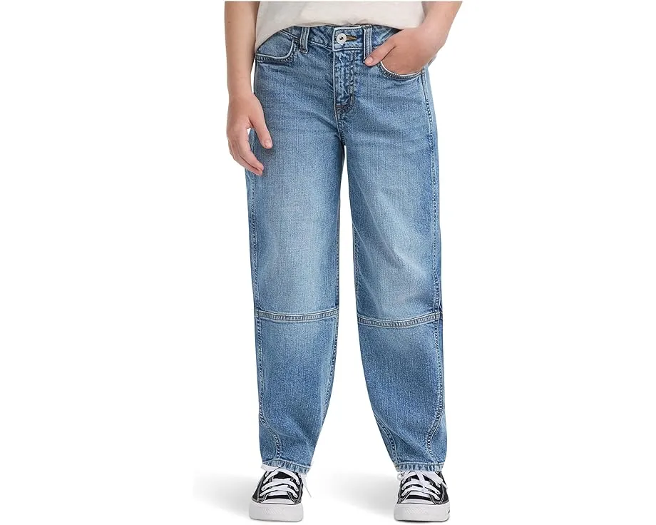 Джинсы Abercrombie & Fitch High-Rise Balloon с завышенной талией и клешем