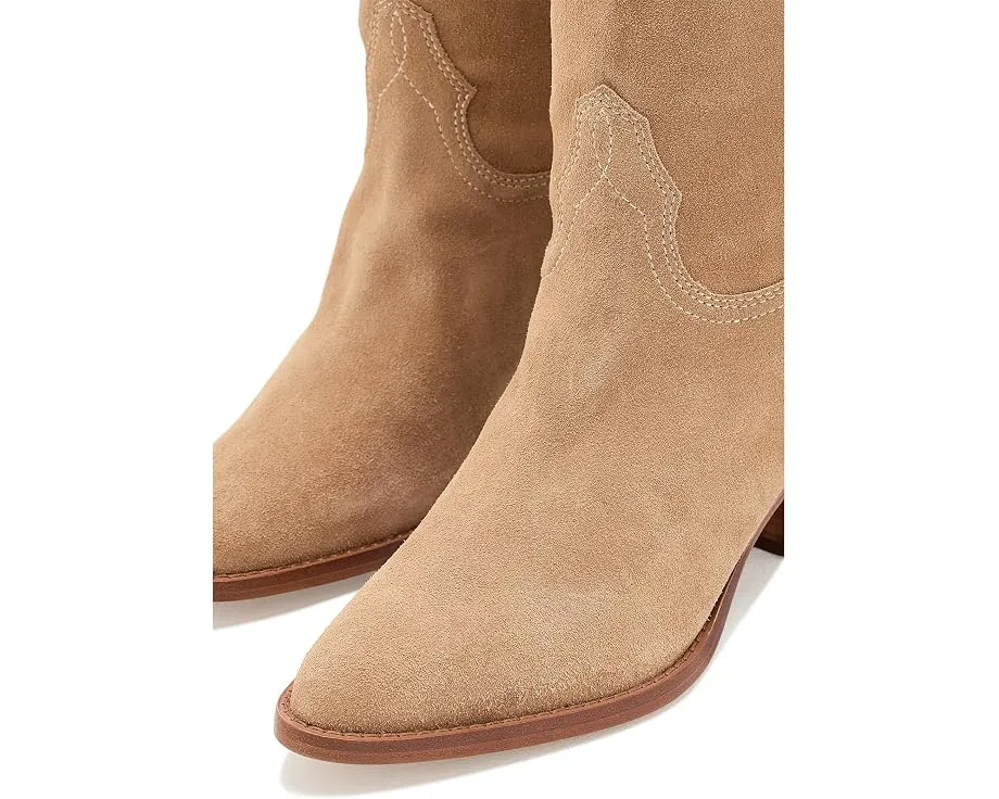 Сапоги замшевые Harpher Lauren Ralph Lauren высокие