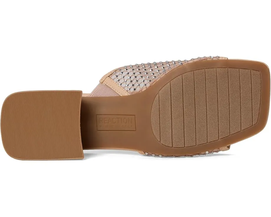 Босоножки Buenita на устойчивом каблуке с сетчатым верхом