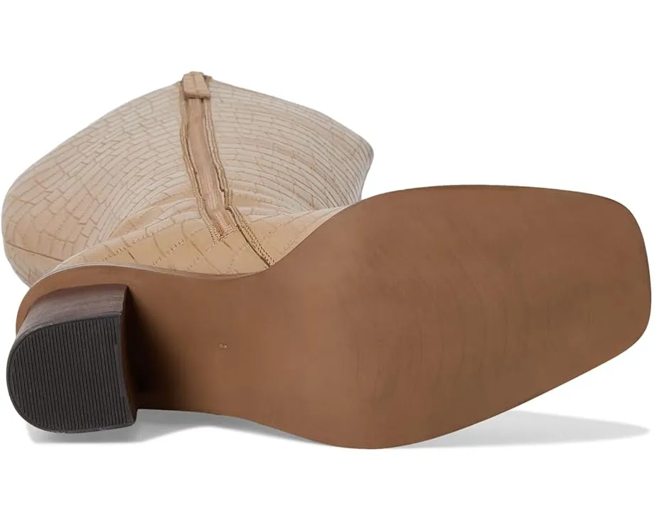 Ботильоны Journee Collection Tamori Extra Wide Calf с квадратным носком и широким голенищем