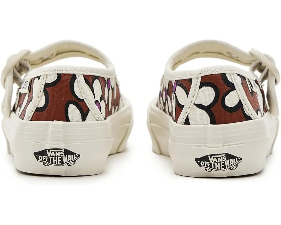 Детские туфли Mary Jane от Vans с классическим силуэтом и холщовым верхом