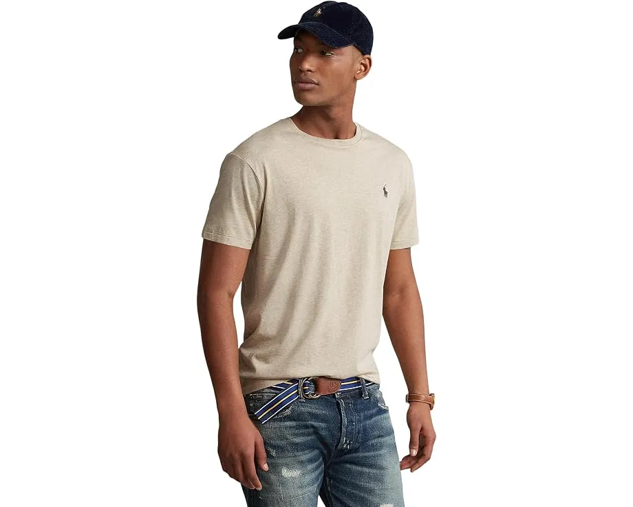 Классическая футболка Polo Ralph Lauren с круглым вырезом из джерси