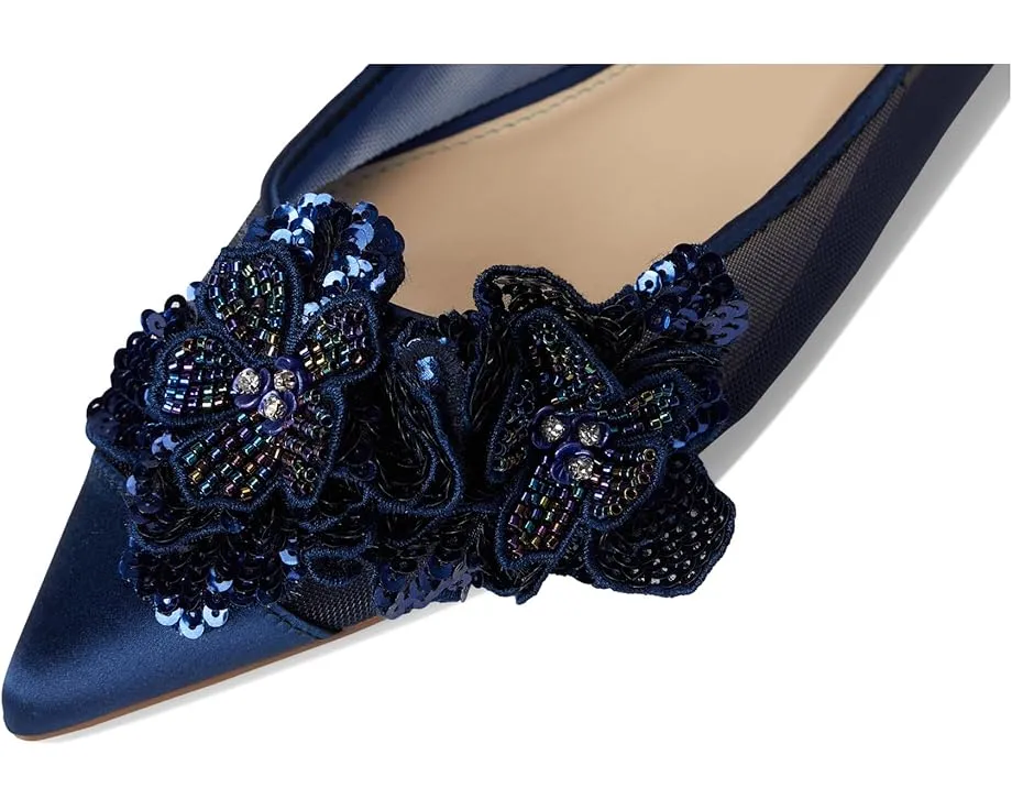 Балетки Blue by Betsey Johnson Gray с сетчатым декором