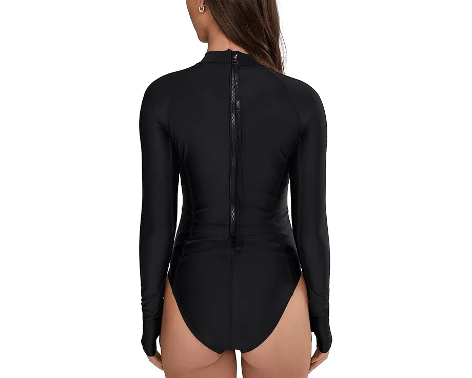 Длинный цельный купальник Nike Hydralock Fusion с защитой UPF 40+