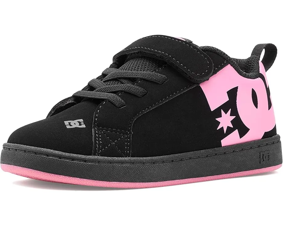 Кроссовки DC Kids Court Graffik Elastic для малышей на шнурках-резинке