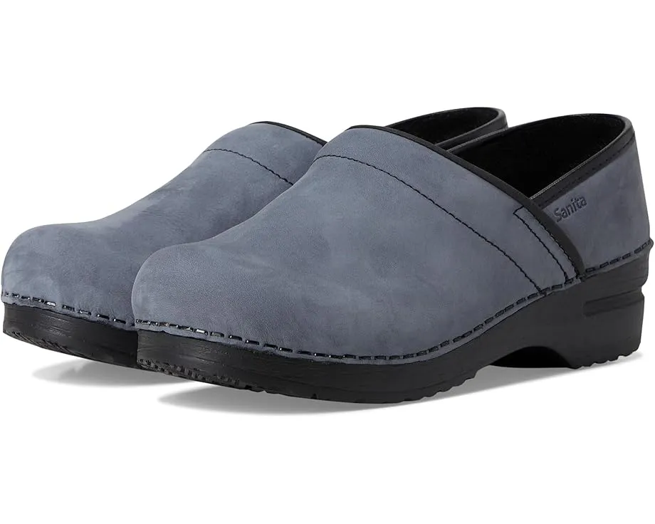 Профессиональные рабочие сабо Sanita из промасленного нубука