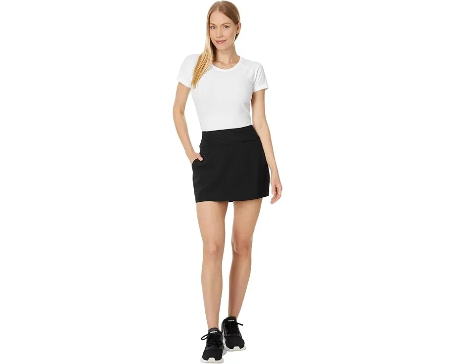 Adidas Ultimate365 Solid 14 дюймов (35.56 см) юбка-шорты для гольфа с технологией AEROREADY