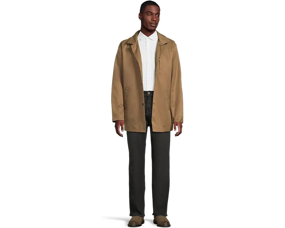 Johnston & Murphy дождевик Upton Water-Resistant с отстегивающейся подкладкой