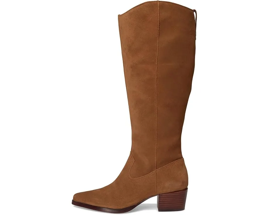 Сапоги Dolce Vita Virona H2o Wide Calf до икры на каблуке с кожаным верхом