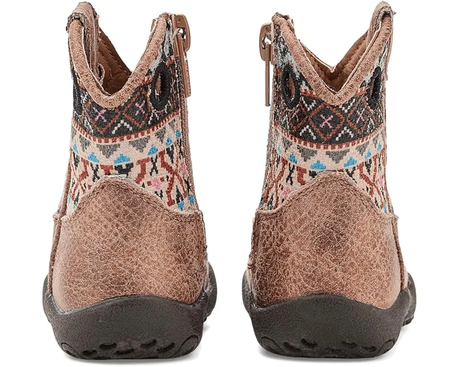 Сапоги Cowbaby Willow Aztec с принтом ацтеков и боковой молнией