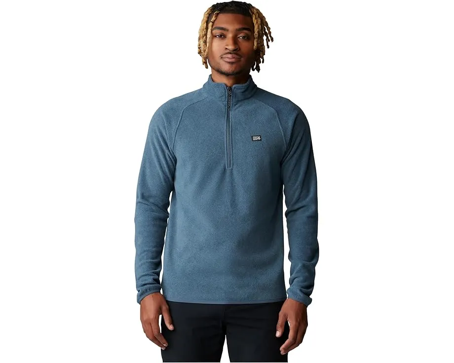 Mountain Hardwear Толстовка Microchill 1/4 Zip с воротником стойкой