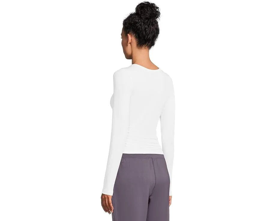 TravisMathew Длинная футболка Skyline Jersey с круглым вырезом и прямым низом