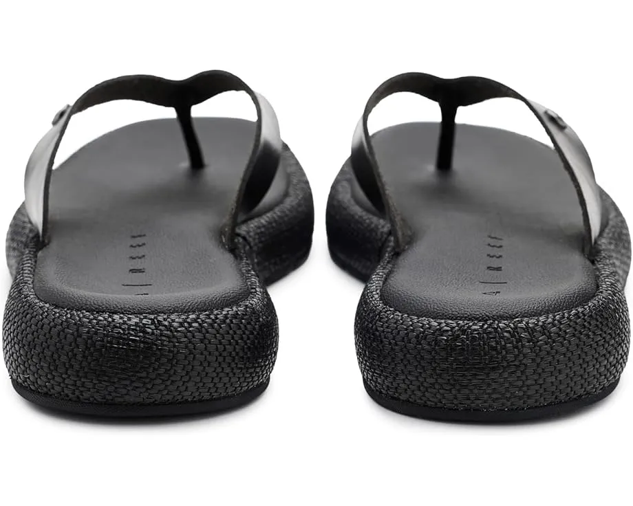 Сандалии Reef Sunset Low Maya с плетеной платформой и круглым носком