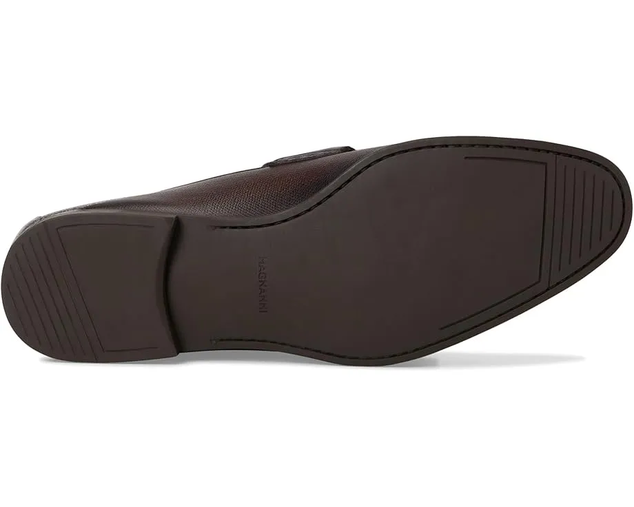 Magnanni Darien лоферы из текстурированной кожи с металлической деталью