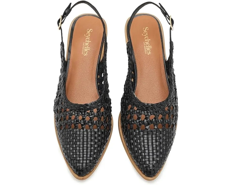 Босоножки Roxanne на низком каблуке с плетеным верхом Seychelles