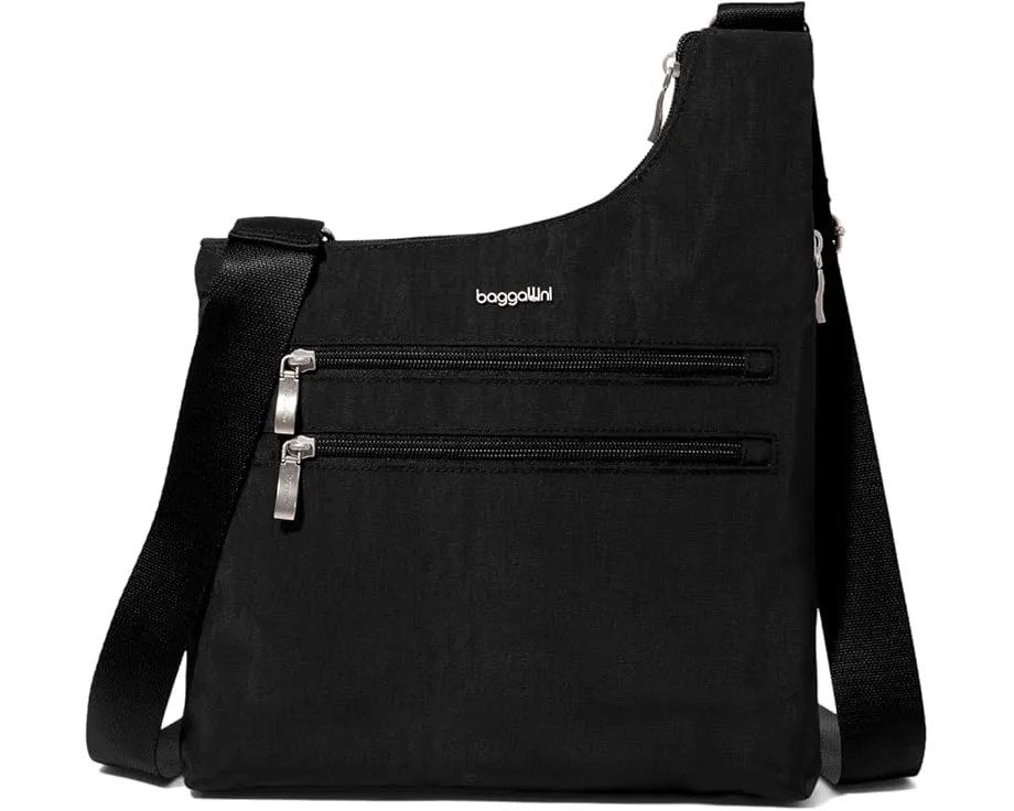 Узкий кроссбоди Drift Slim с карманом для паспорта Baggallini