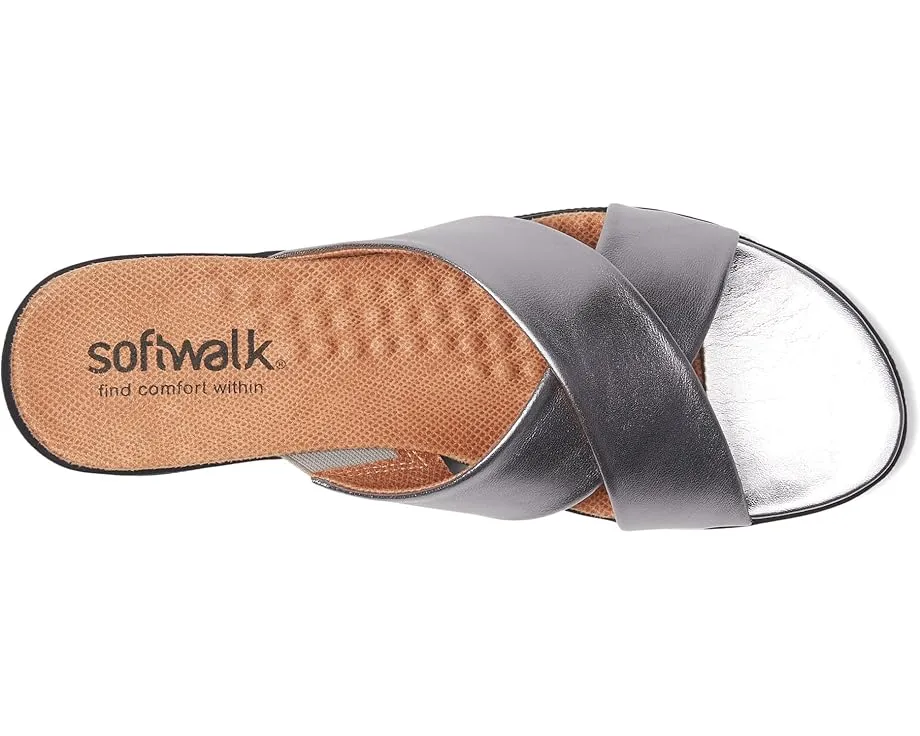 Сандалии Tillman от SoftWalk с перекрещивающимися ремешками и технологией Eggcrate