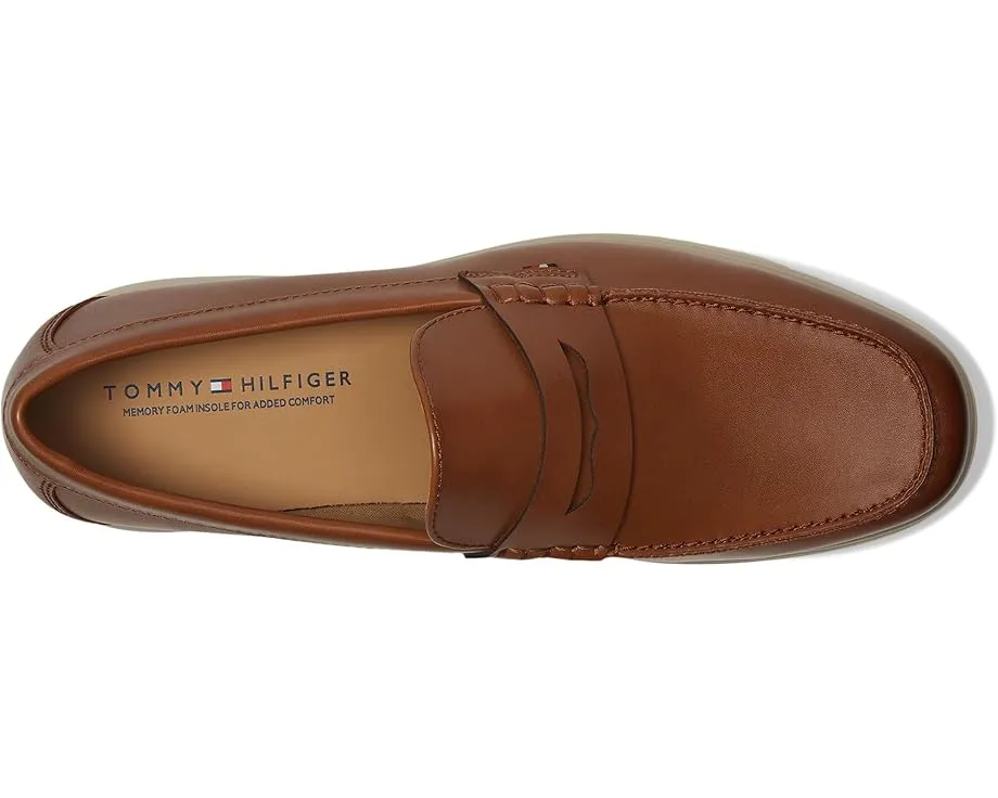 Лоферы Tommy Hilfiger Ladden с пеной памяти и белой подошвой