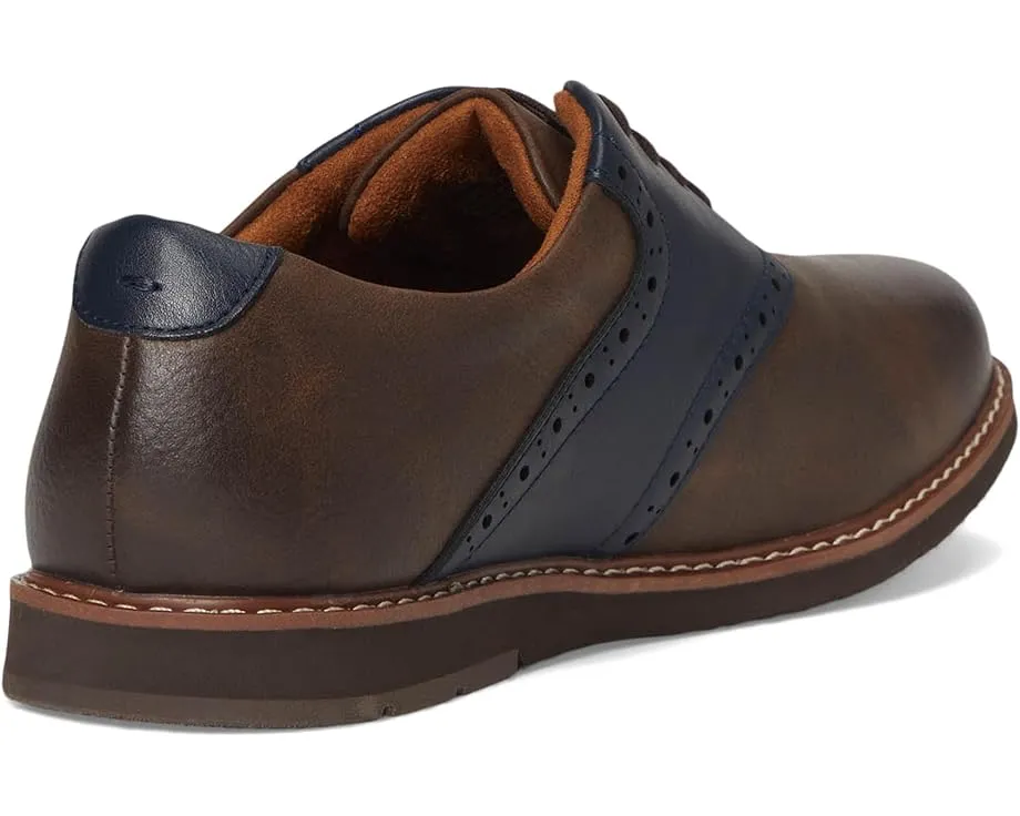 Florsheim Kids мальчиковые оксфорды Vibe Jr с седлом и стелькой из Memory Foam