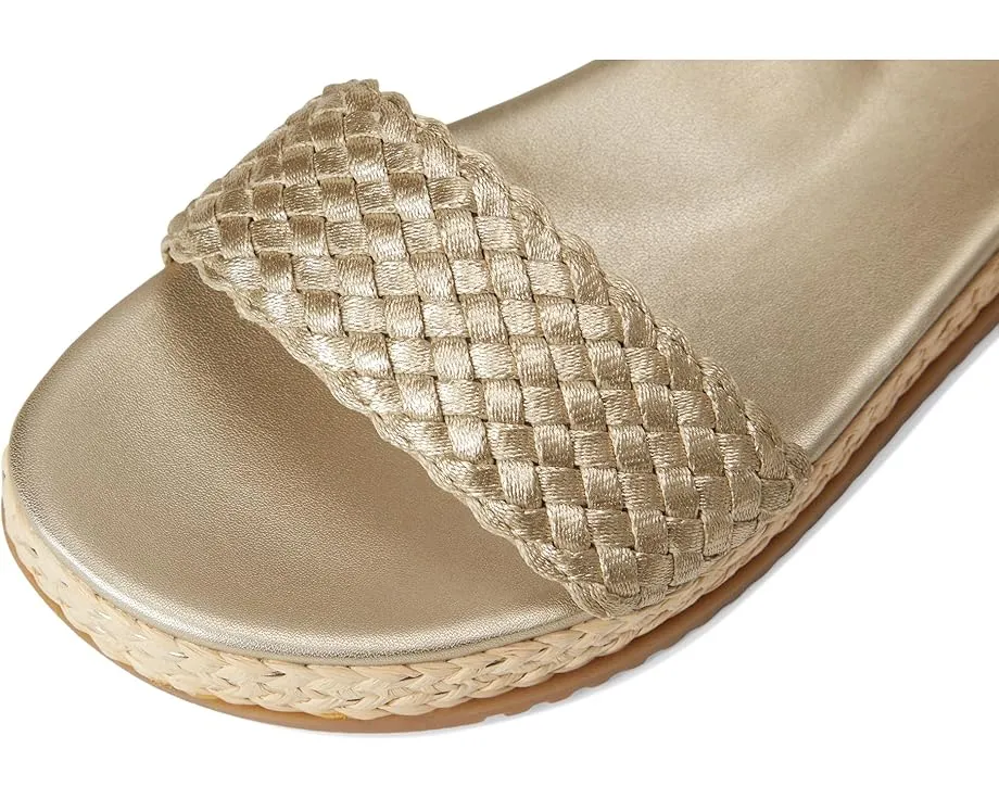 Сандалии Naturalizer Neila3 на танкетке с деталями из рафии и регулируемой пряжкой