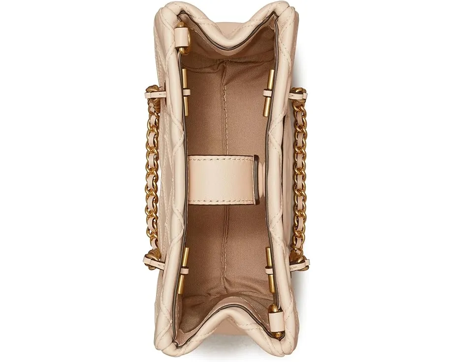 Стёганая сумка Tory Burch Fleming Soft Mini Chain Tote на цепочке