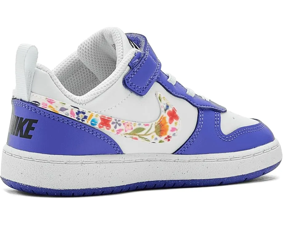 Кроссовки Nike Kids Court Borough Low FL для малышей на липучке